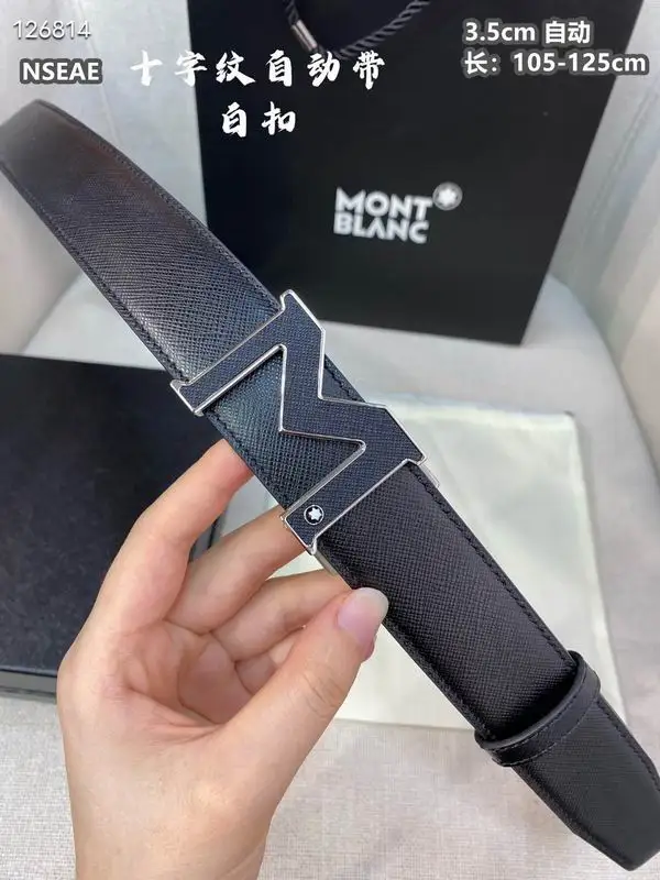 Montlanc belt 35mmX105-125cm 8L61